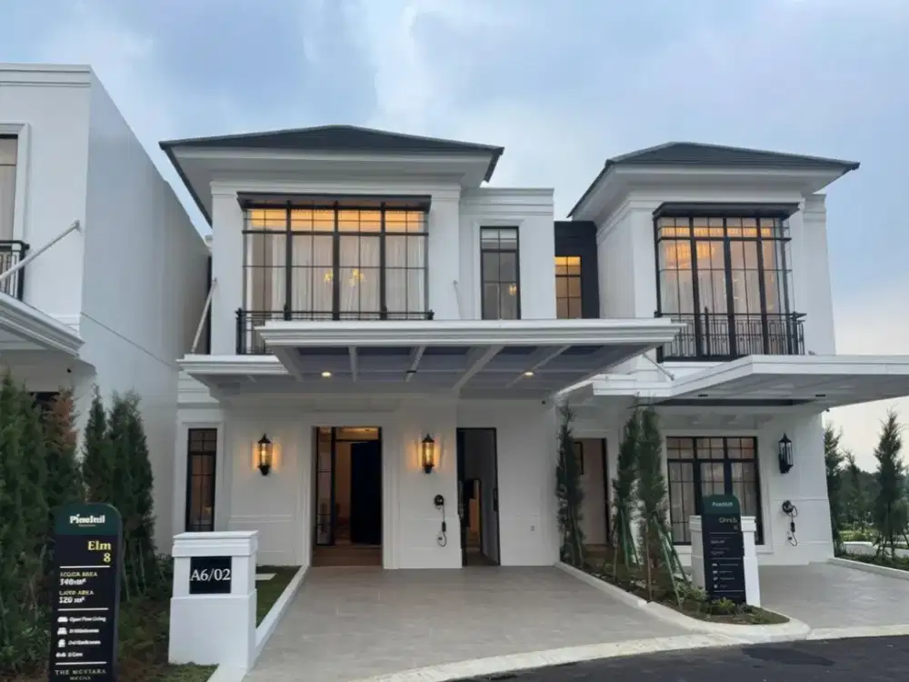 Rumah Type Elm 148/120 di The Mutiara Residence. Selangkah dari akses tol Bogor selatan