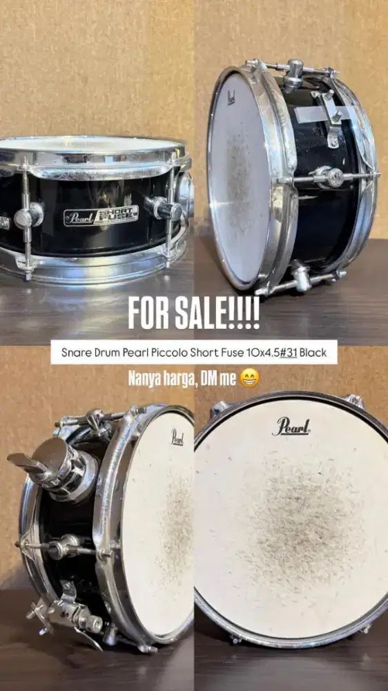 Snare Drum Tama SLP Black Brass (SECOND / BEKAS)