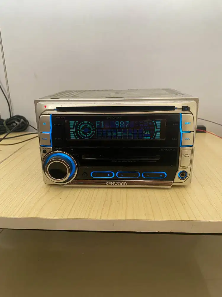 KENWOOD Head Unit DPX MP3110 Display Lampu Retro