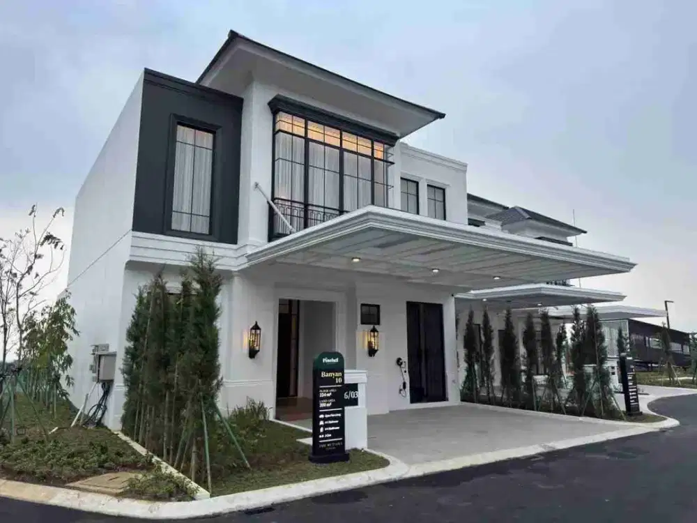 Rumah Type Banyan 225/200 di The Mutiara Residence. Lokasi dekat sumrecon dan tol bogor selatan