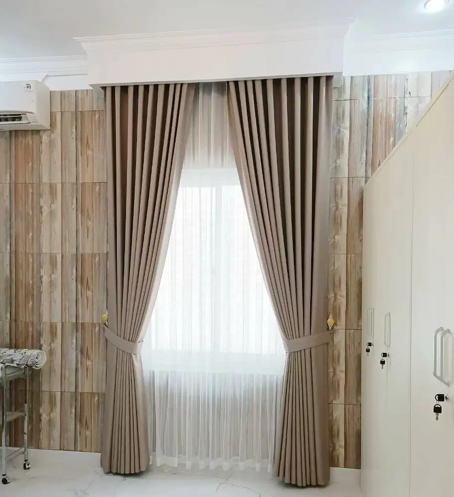 Termurah Gorden Pasang Wallpaper Korden Gordeng Horden Roller Blind