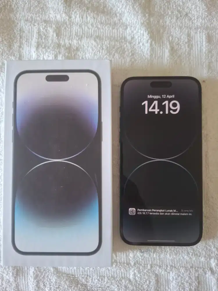 Iphone 14 pro max 14pm 256gb like new mulus