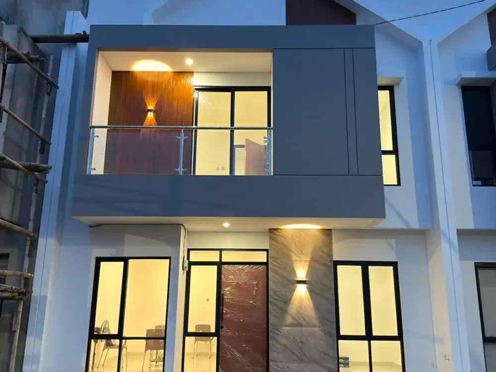 RUMAH 1.4M MEWAH MODERN BEBAS BANJIR DI JATIMAKMUR PONDOK GEDE BEBAS BANJIR SHM