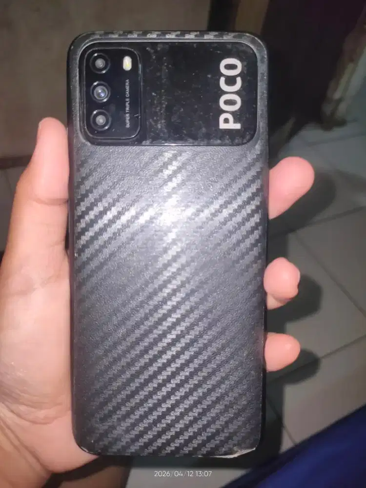 POCO M3 6/128 (HITAM)