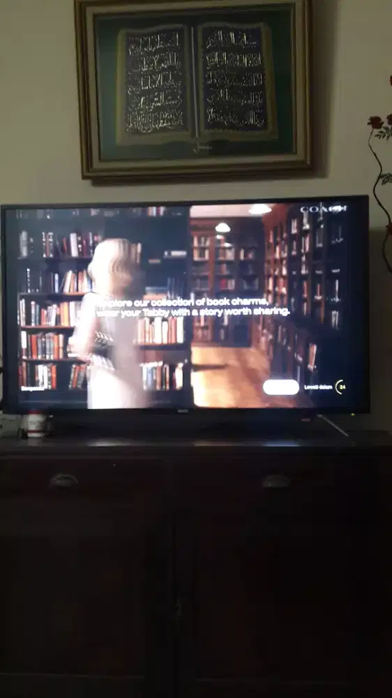 jual tv android merk akari 55inc