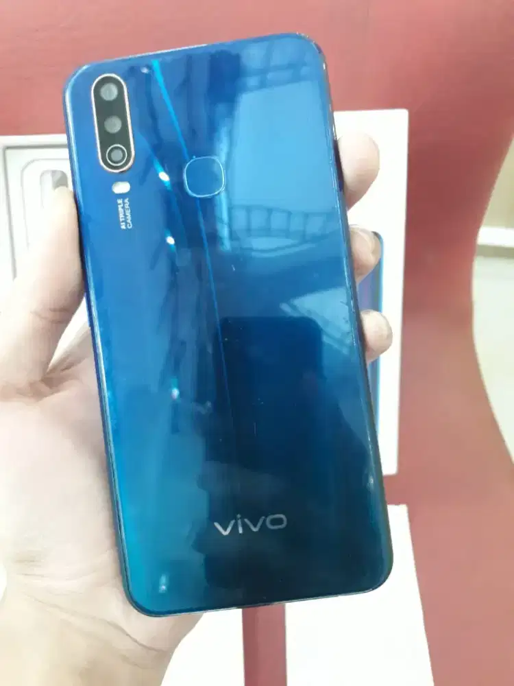 Vivo Y12 ram 3/64 kelengkapan fullset kondisi masih segelan dan orian