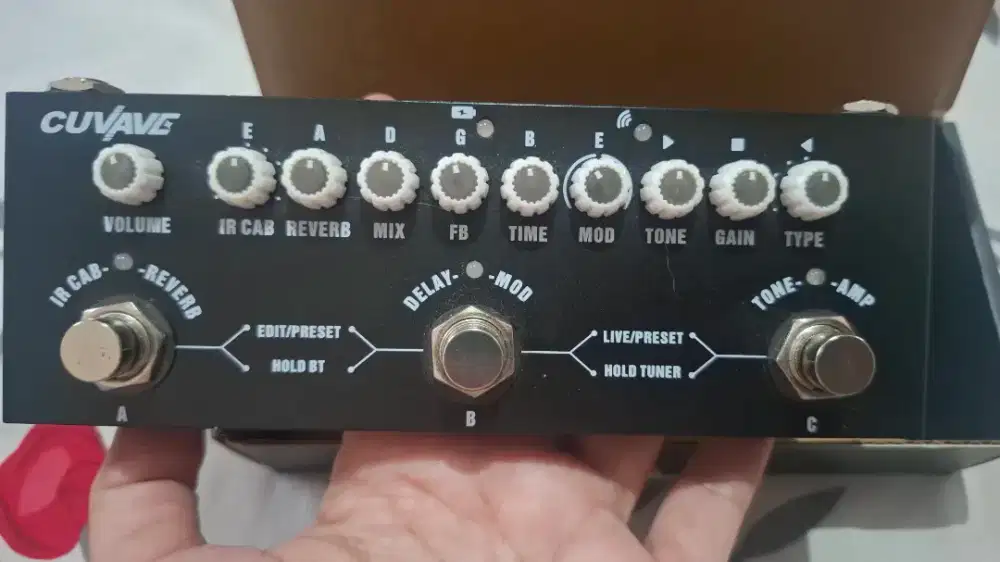 Efek giyar CUVAVE cube baby