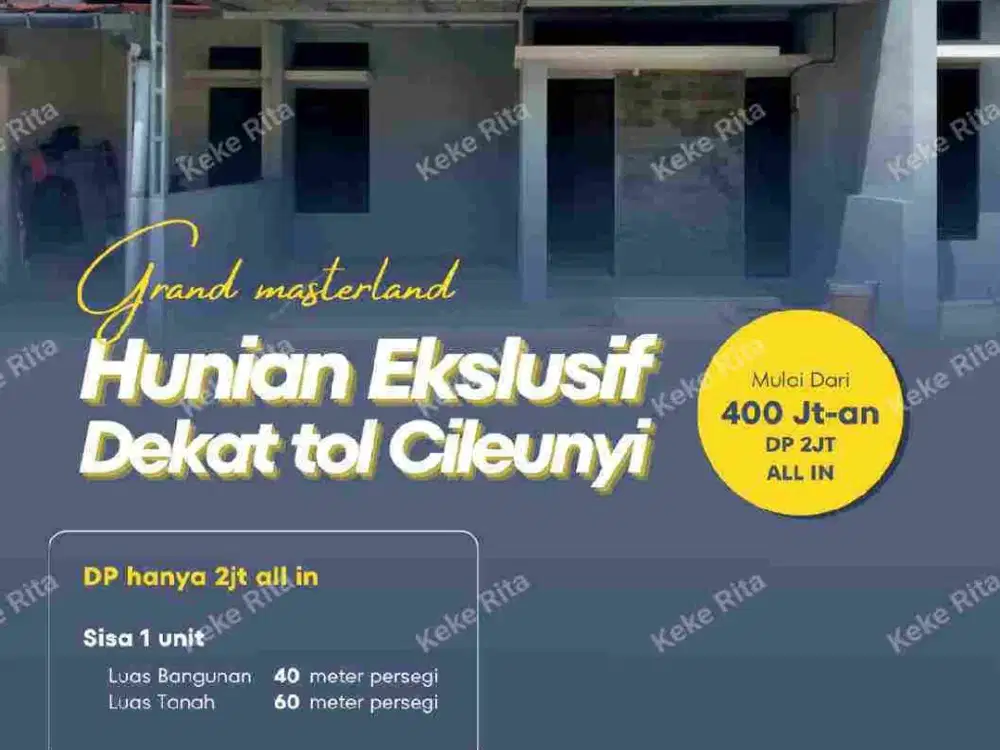 Rumah Dp Murah Cileunyi