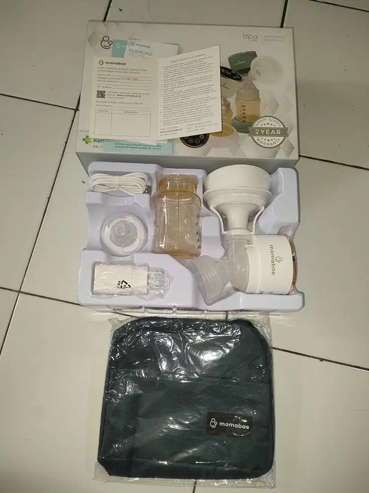 Pompa ASI elektrik portable MOMABAE DIAMOND