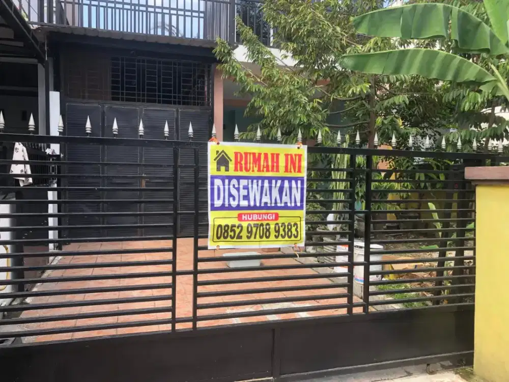 DISEWAKAN RUMAH NYAMAN AREA MEDAN KOTA GEDUNG JOHOR