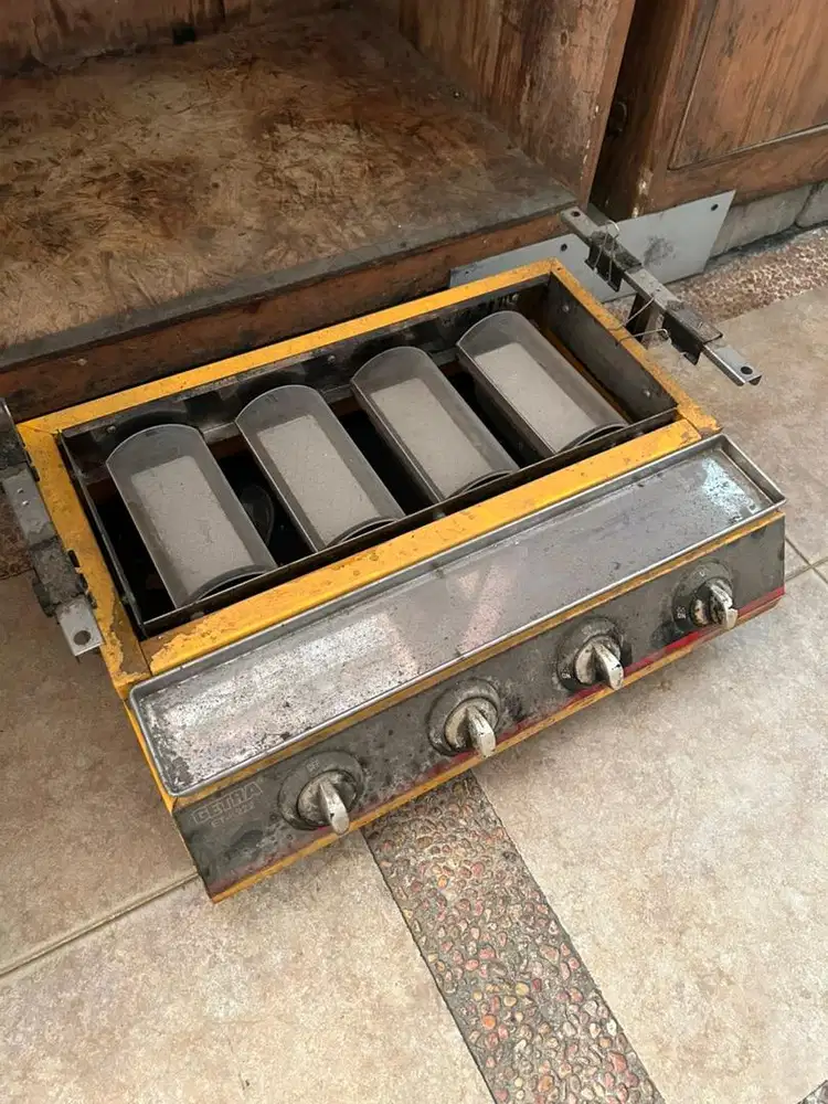 Kompor Gas Getra 4 tungku bakar bbq sosis