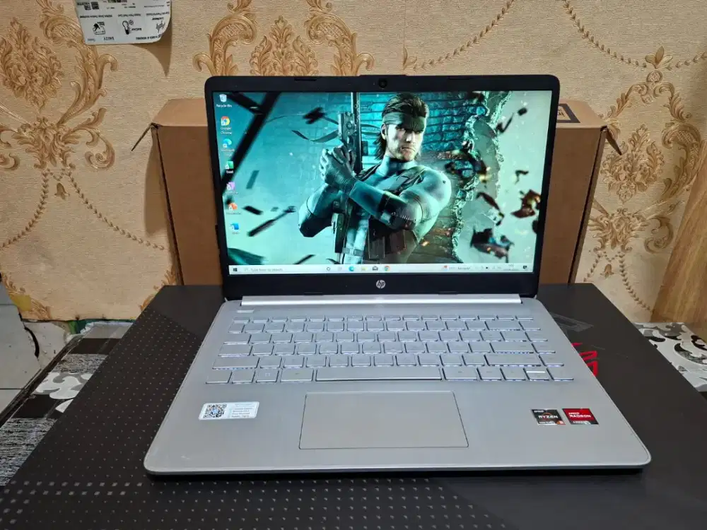 Laptop Hp 14s-fq1xxx - Amd Ryzen 5 5500U -SSD 512GB -8GB -MULUS 97% -