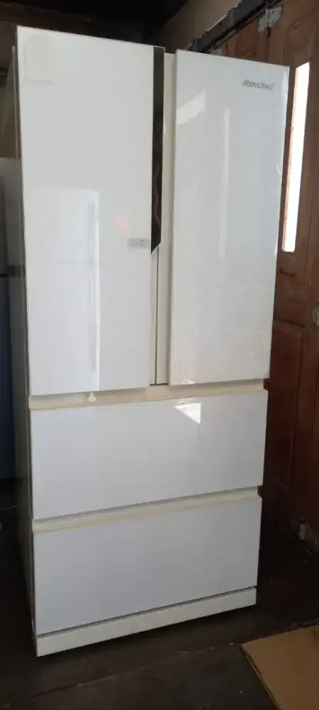 Kulkas Mewah Side By Side Dimochi 4 Pintu White