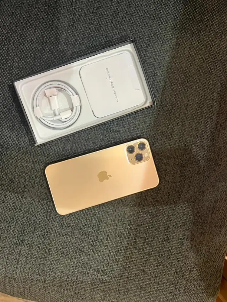 iphone 11 pro 256gb cocok baru gold