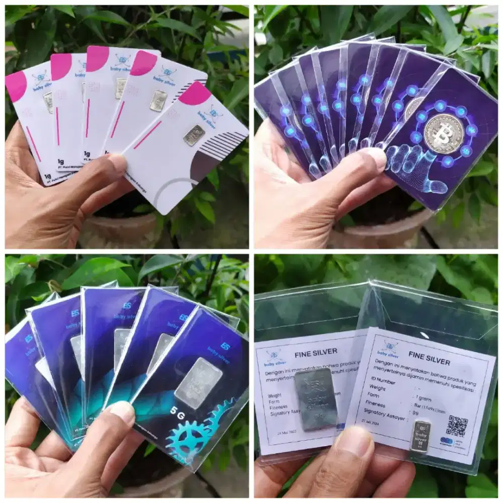 Fine silver 99 baby silver