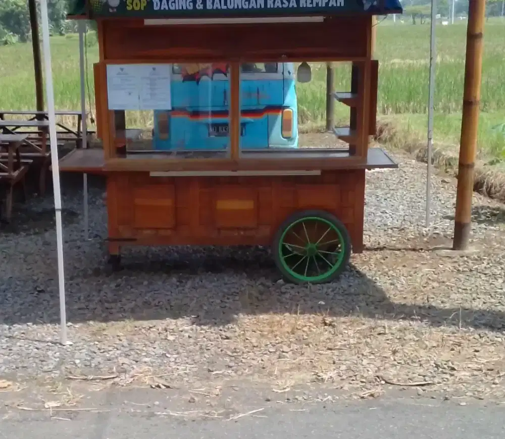 Jual gerobak serbaguna