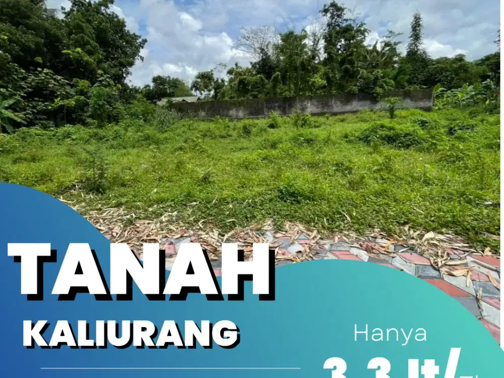 Tanah Jogja Kost Area Kampus UII Kaliurang SHM Pekarangan