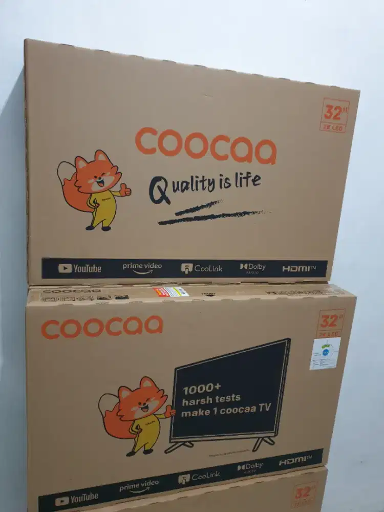 COOCAA SmartTV Digital 32 inch. Baru & Garansi resmi, bisa Cod