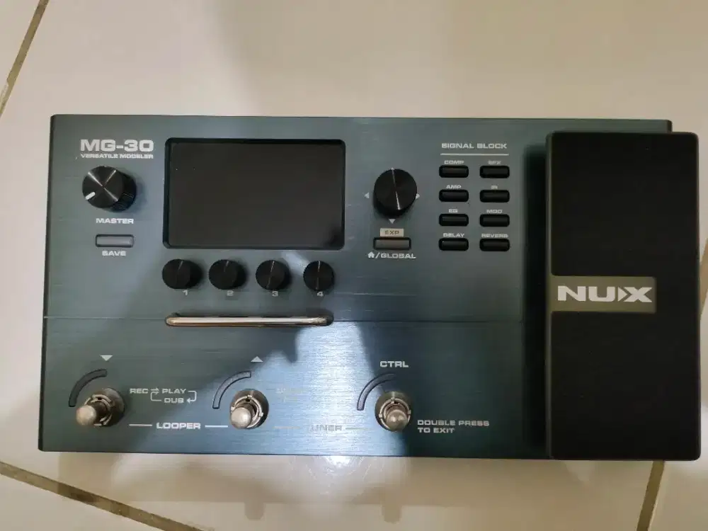 NUX MG-30 versatile modelers, digital guitar effect