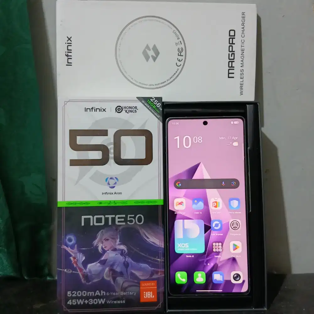 Infinix Note 50 basic 8/256 Fullset