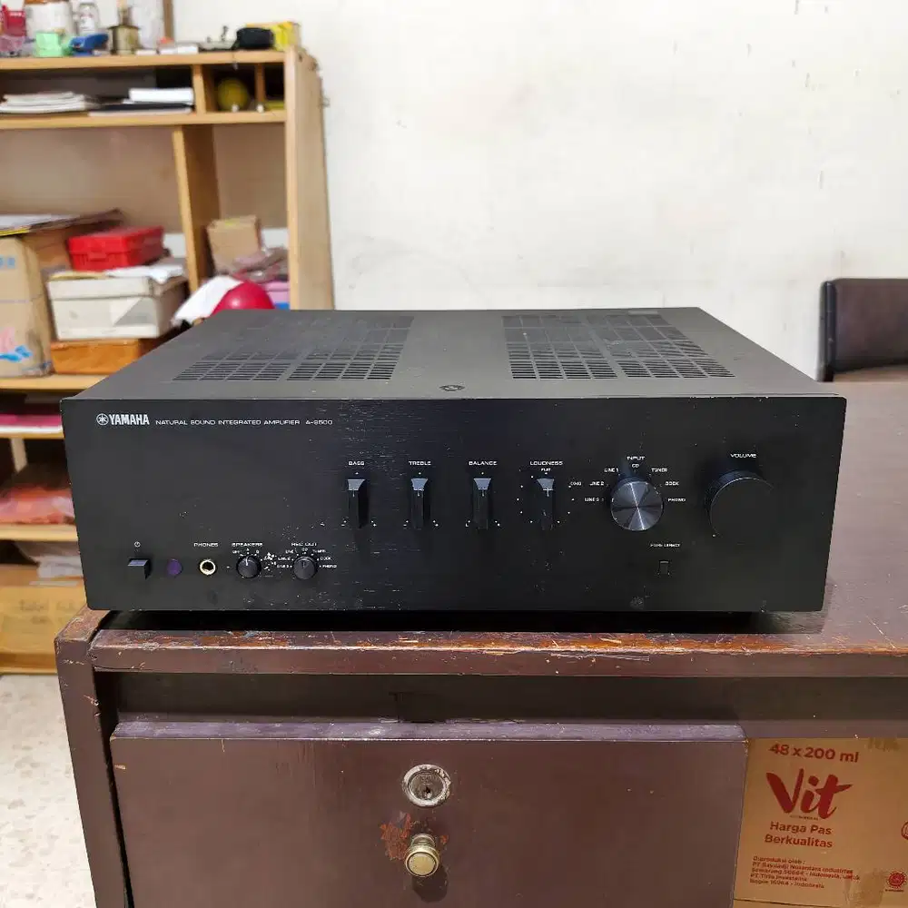Ampli Yamaha A-S500 AS500 AS 500 Hitam / Black - Integrated Amplifier