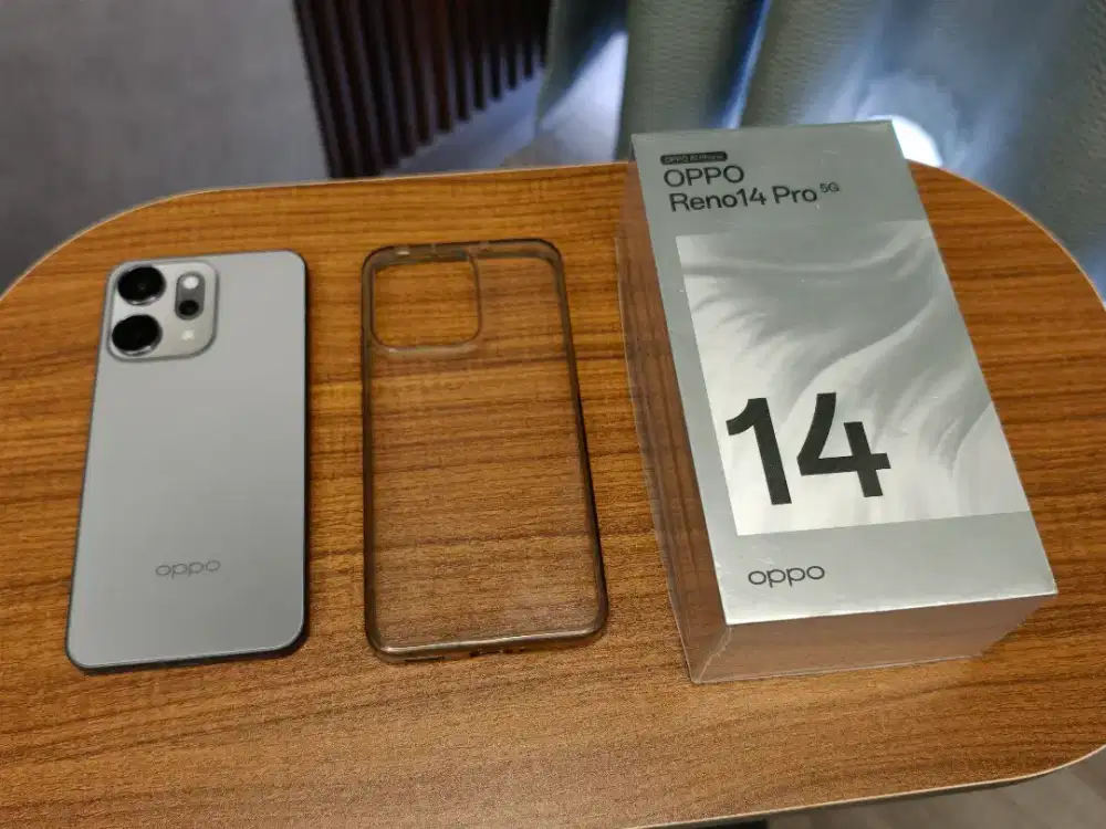 Oppo Reno 14 Pro 5G, Mulus Seperti Baru, Garansi Agustus 2026