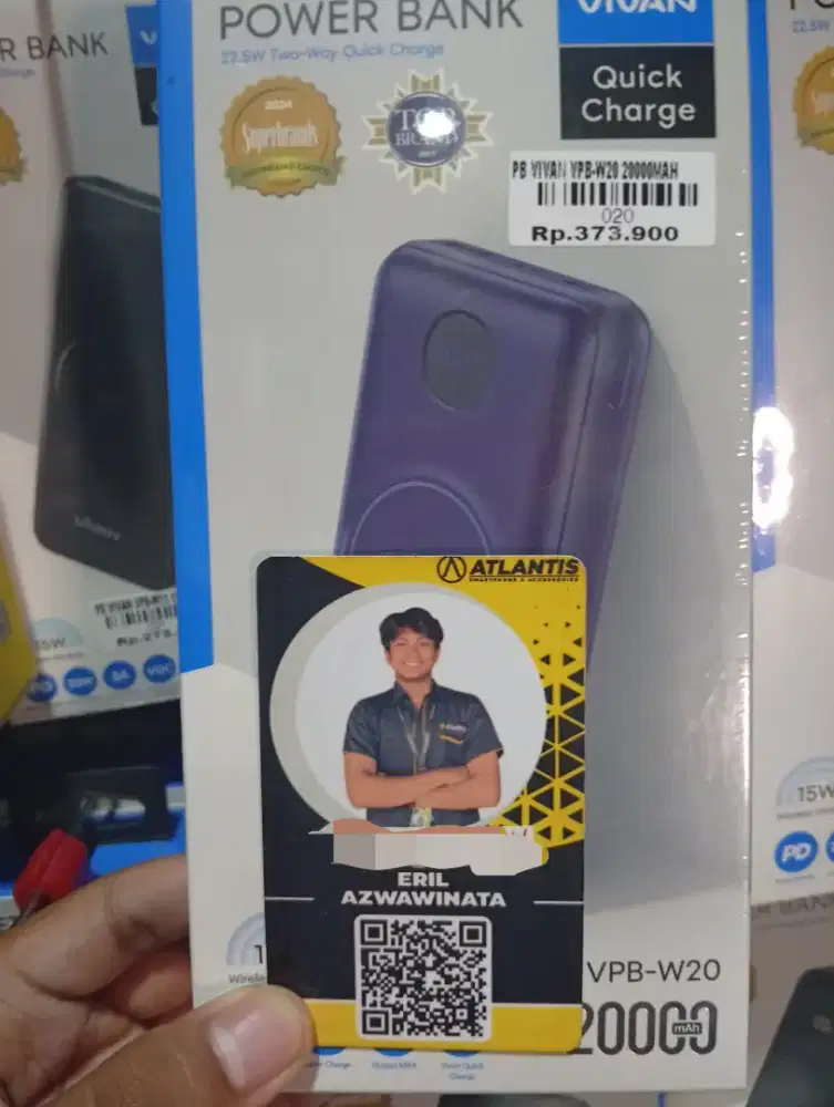 PB VIVAN VPB-W20 20000MAH l ATLANTIS DAHSYAT