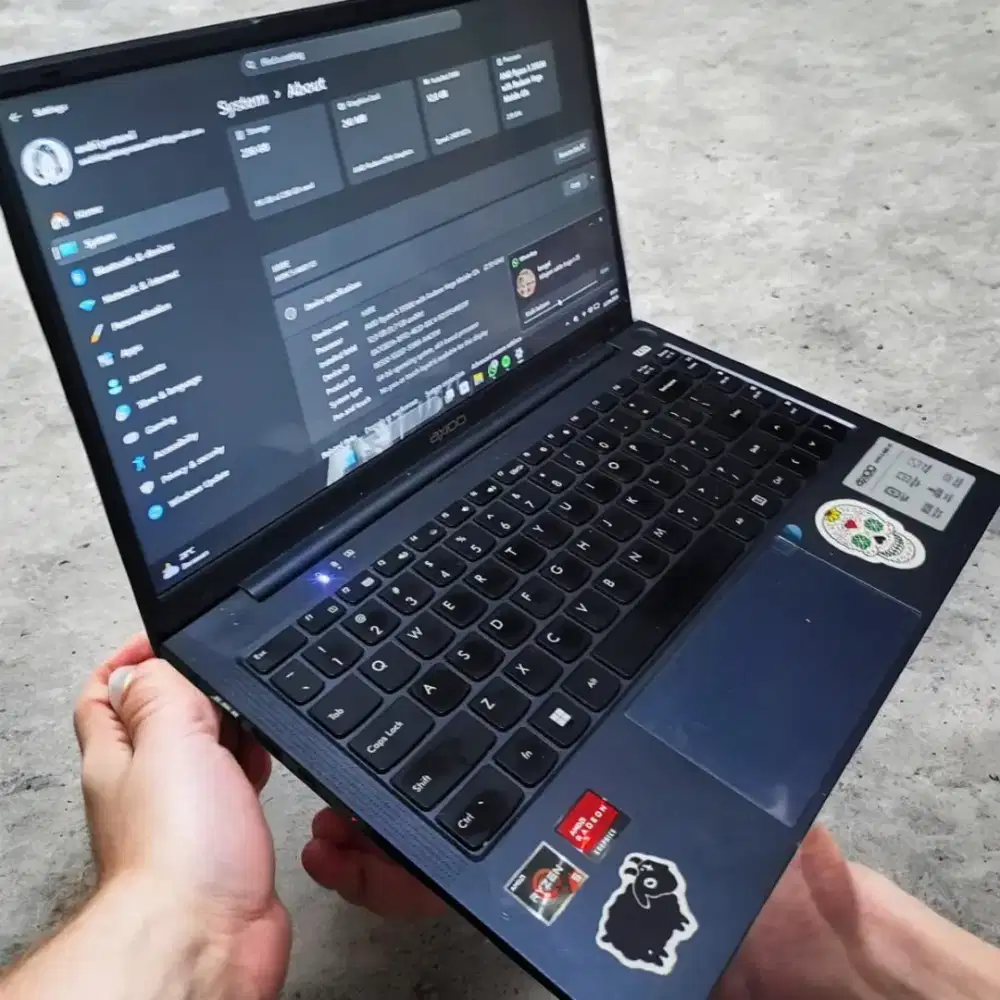 Axioo hype 5 AMD X3 RAM 12