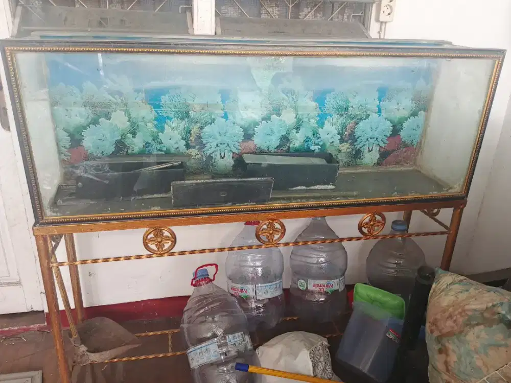 2 pc aquarium bekas 150cm & 90cm