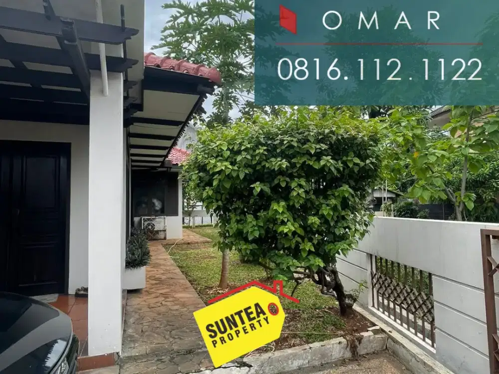 Hitung tanah Kepodang Bintaro Jaya sektor 2 luas 615 dalam cluster one gate system