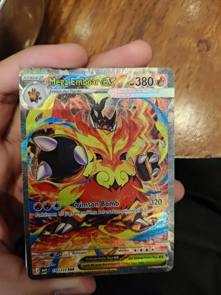 Di jual SAR mega embour ex ledakan peniada