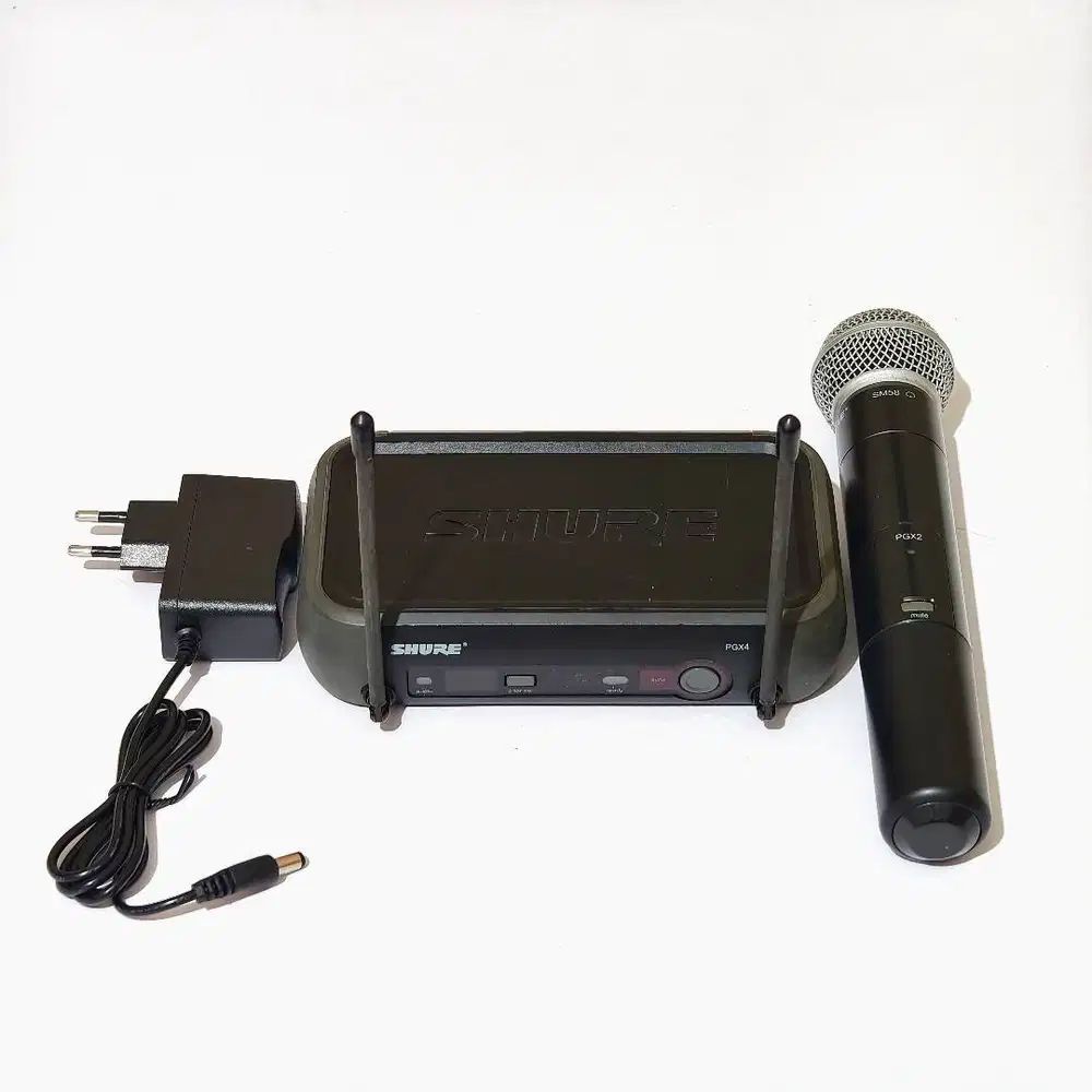 Mic Wireless Shure PGX24 SM58 PGX 24 SM 58 Original Vocal Microphone