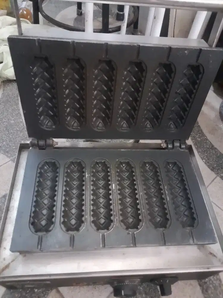Dijual cetakan/ mesin corndog stick waffle