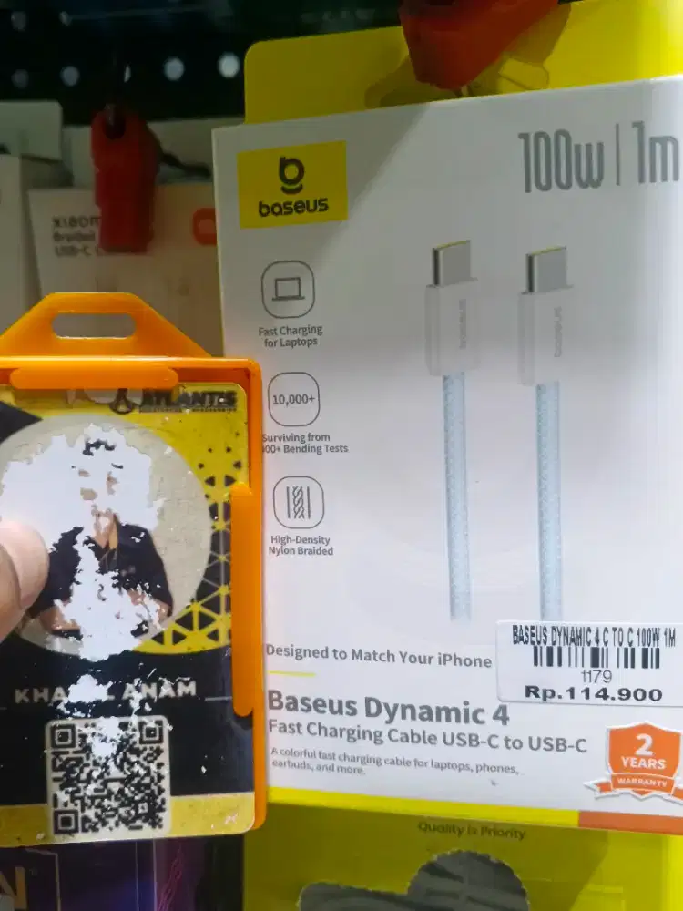 KABEL DATA BASEUS Dynamic 4 C to C 100Watt