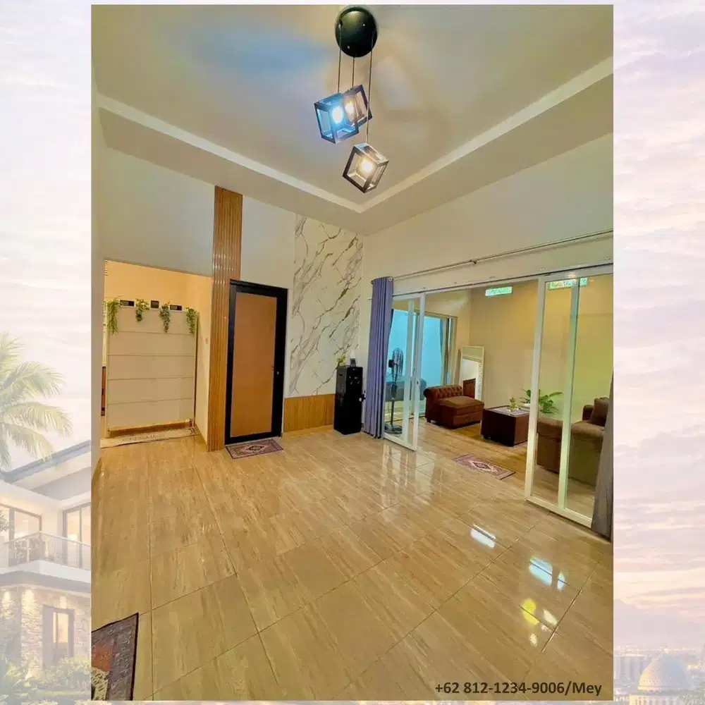 Jual rumah bangunan baru posisi hook tembalang semarang