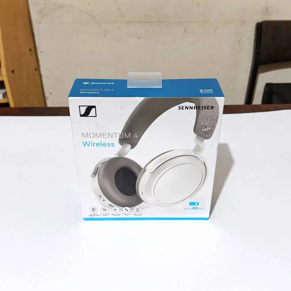 Headphone Sennheiser Momentum 4 Wireless ANC Headphones - Putih White
