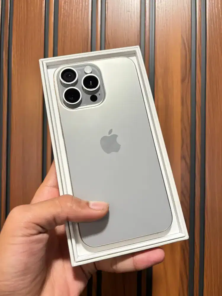 iPhone 15 pm natural titanium 512gb iBox