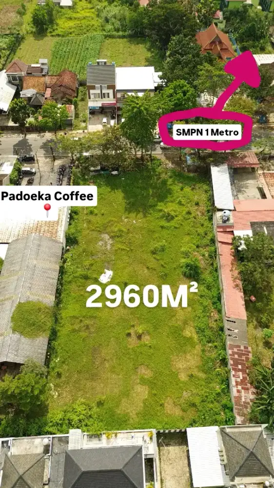 TANAH STRATEGIS KOTA METRO