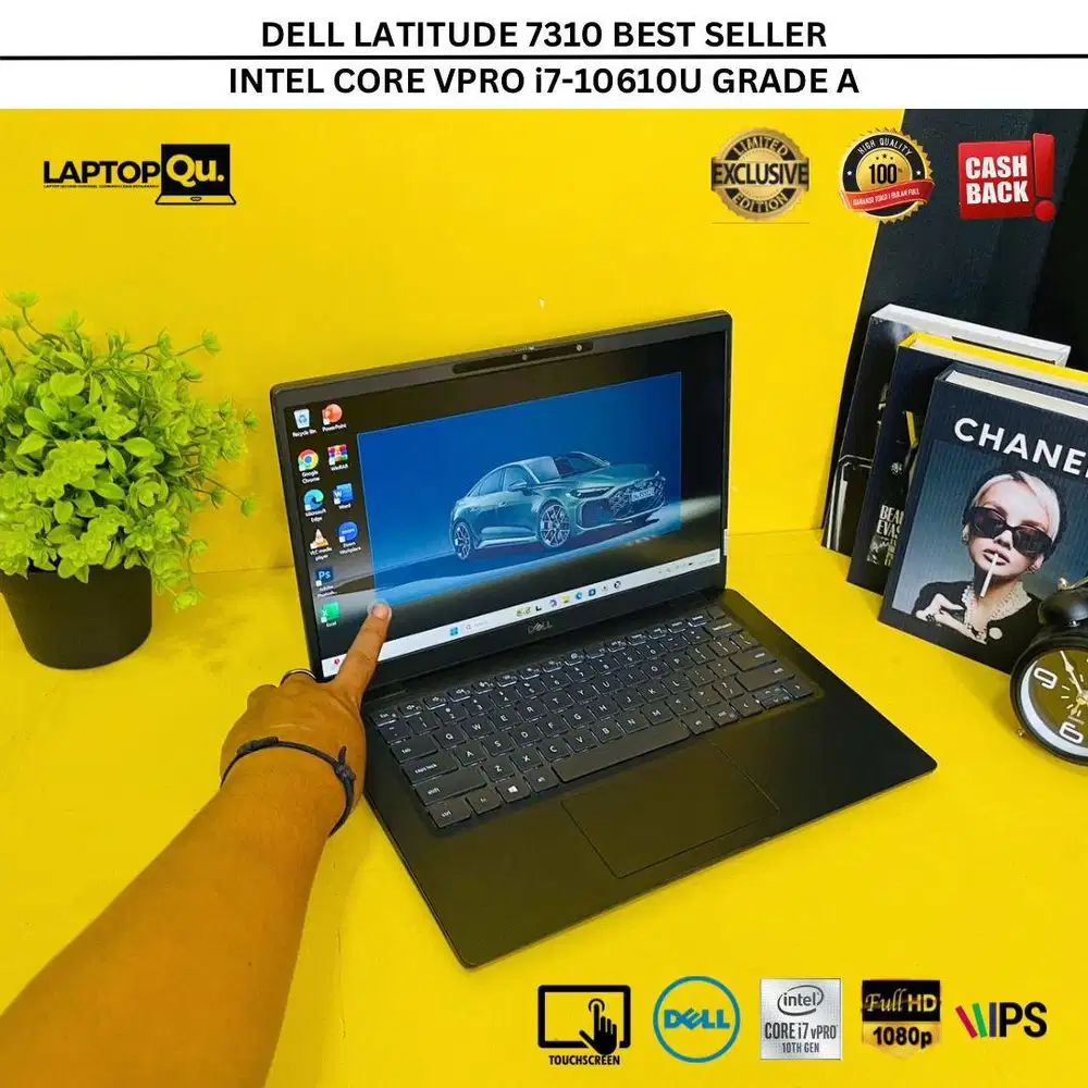 DELL LATITUDE 7310 i7 GEN 10 RAM 16GB/SSD 256GB/TOUCHSCREEN/GRADE A