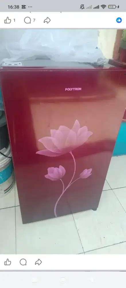 Kulkas Polytron 1 pintu