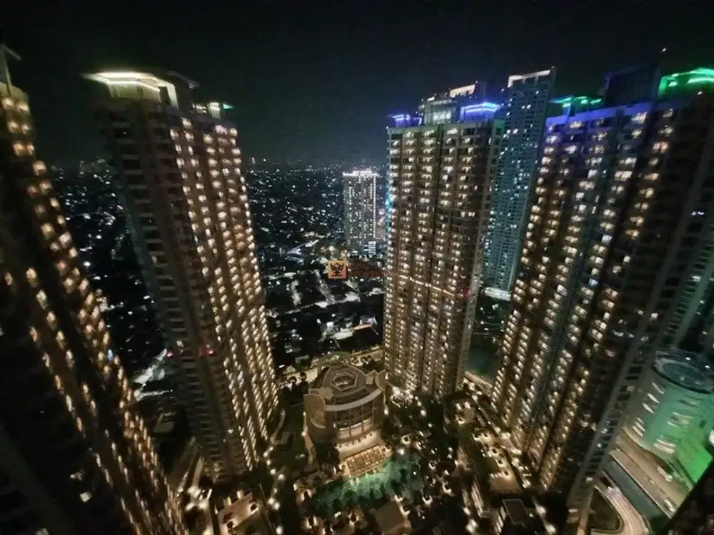 Condominium 1BR Taman Anggrek Residence – Contemporary Minimalist Design, Warm Lighting, Dekat Mall Taman Anggrek