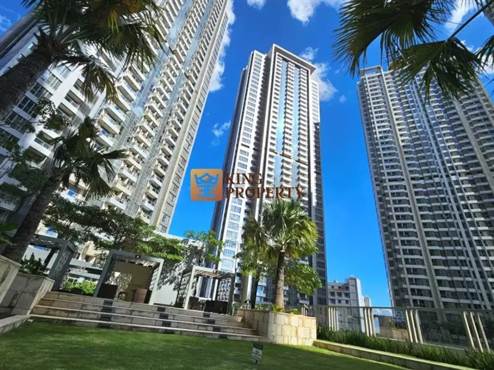 1BR Condominium 50m² Taman Anggrek Residence – Modern Cozy Contemporary, Bathtub, Pool View, Lokasi Premium Grogol