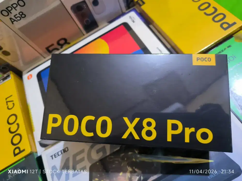 Poco X8 Pro Ram 8GB+512GB. BNIB/BARU/SEGEL. GARANSI RESMI. COD SERKOT