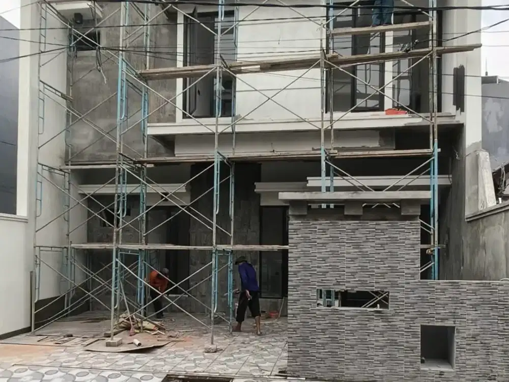 Rmh Gress 2LT Modern Kontemporer Wisma Permai Dgn Lebar 9m