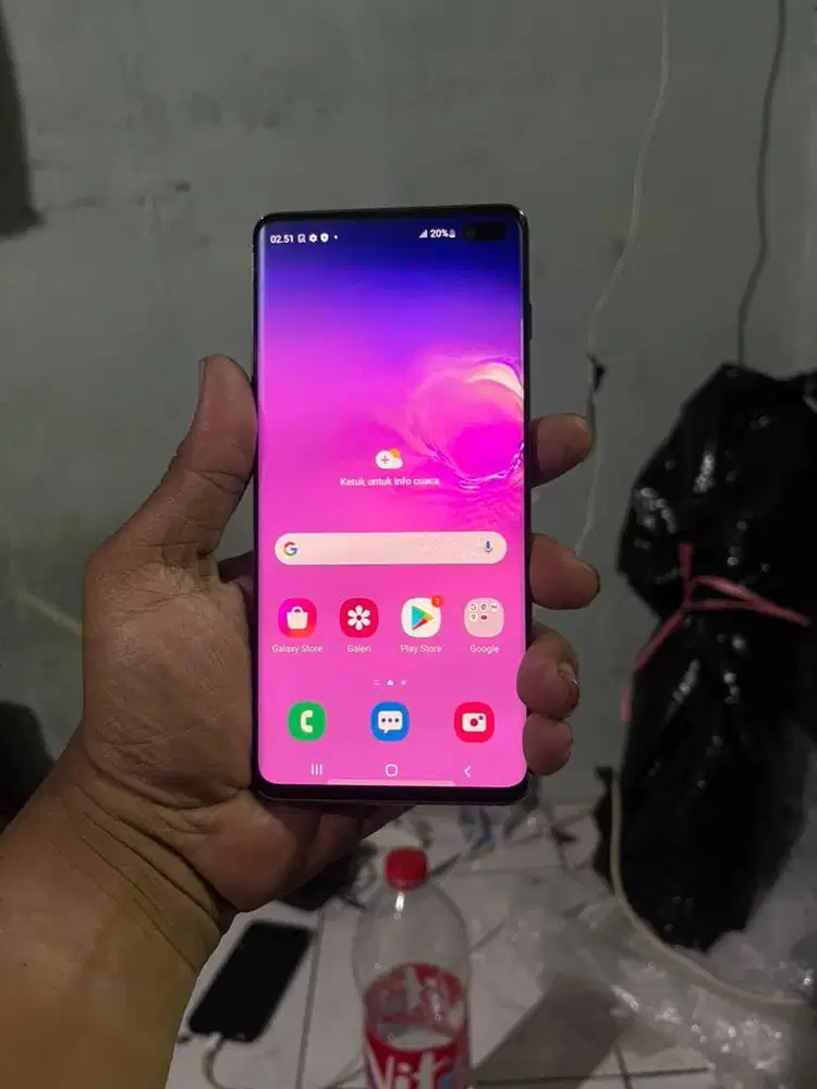 Samsung S10 plus 12/1TB second resmi fullset