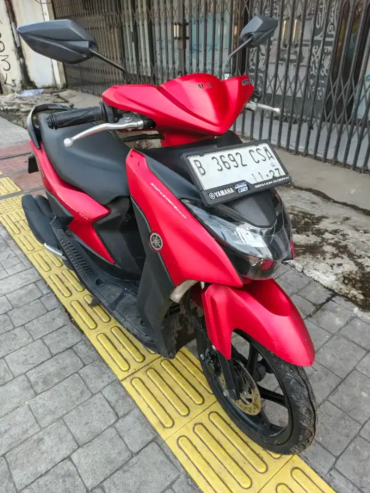 Yamaha Gear 2022 bln 11 B-Tgr Pjk ON Pnjg Srt Lkp Gres KM 27rb