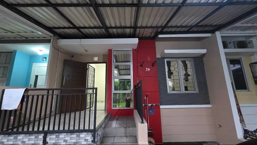 Jual Rumah 1 lantai Lt.91m, 3 KT 1 KM Palem Semi Tangerang