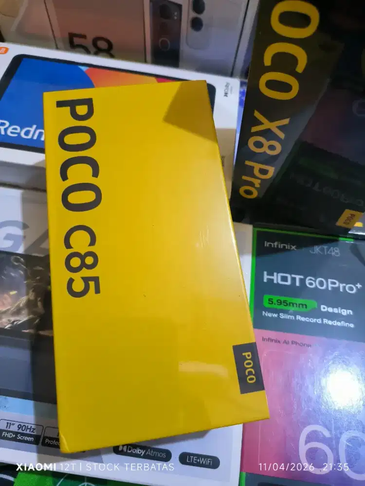 POCO C85 NFC. RAM 8GB+256GB. BNIB/BARU/SEGEL. GARANSI RESMI. COD SERKO