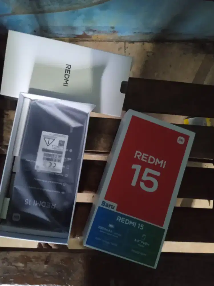 Redmi 15 ram 8/256 beli kmrin GK jd d pke