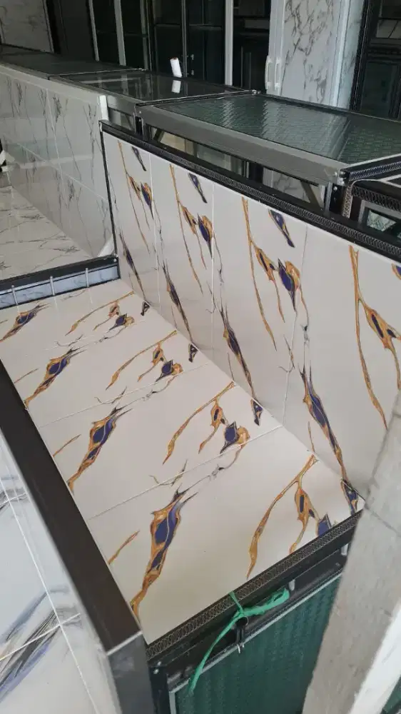 dijual meja kompor atang kompor pintu 3 aluminium